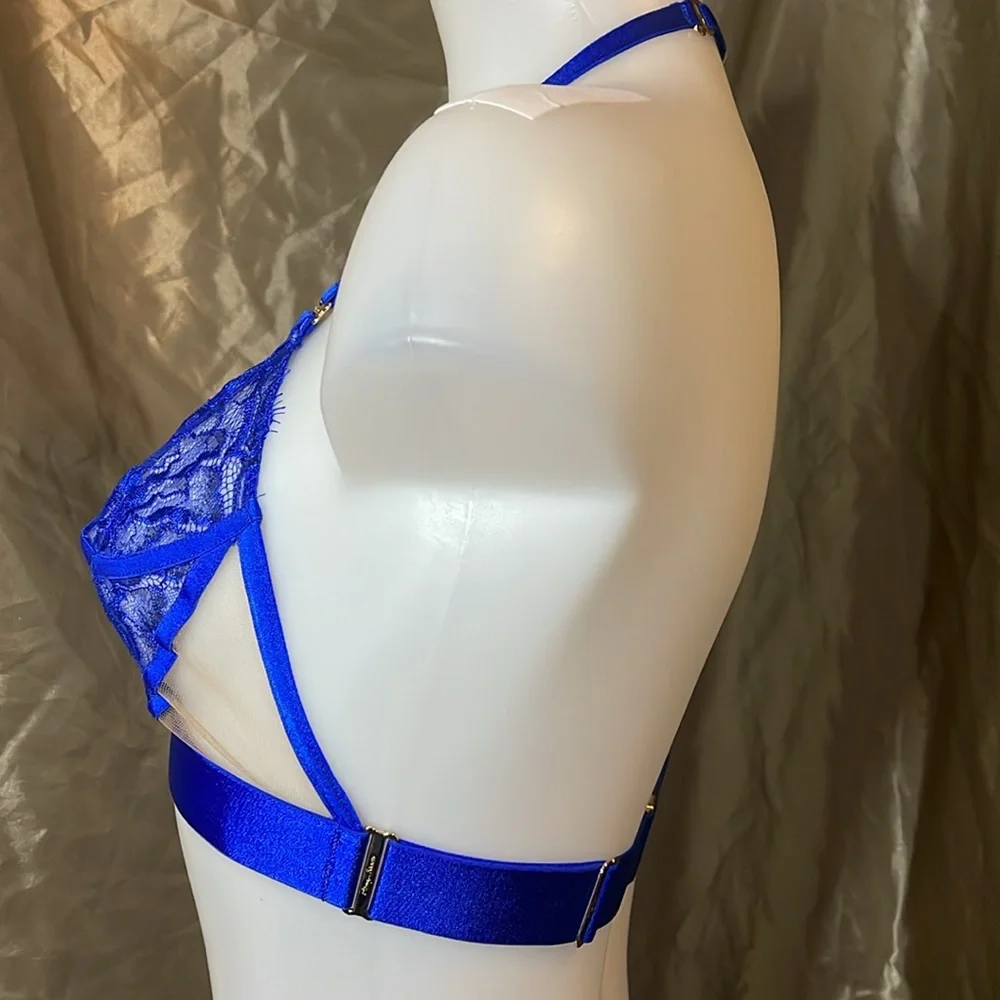Honey Birdette Electric Blue Morgan 3 PC Set - Picture 9 of 16